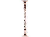 Neue Armbanduhr GlacierX Zirconia Clover Chain Bracelet Roségold für Apple Watch 38/40/41mm Farbe Roségold