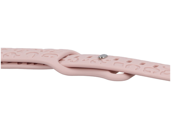 Neues Armband für die Smartwatch GlacierX Silikon Leopard Dusty Pink für die Apple Watch 38/40/41mm Rosa
