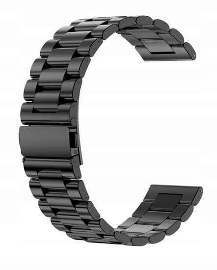 Nowy Smartwatch GlacierX Lunar Black + Bransoleta stalowa