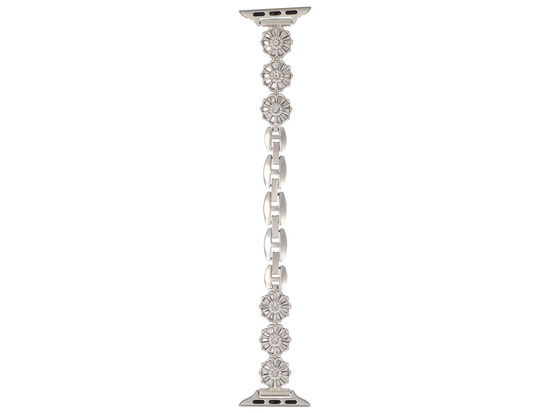 Bransoleta do smartwatcha GlacierX Zirconia Flower Chain Bracelet Cosmic Glow do Apple Watch 38/40/41mm