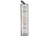 Bransoleta do smartwatcha GlacierX Modern Bicolor Silver&Gold do Apple Watch 38/40/41mm kolor Srebrno-złoty