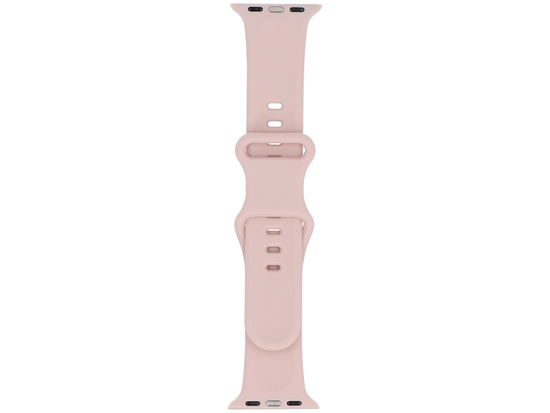 Neues Armband für die Smartwatch GlacierX Silikon Leopard Dusty Pink für die Apple Watch 38/40/41mm Rosa