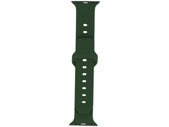 Armband für Smartwatch GlacierX Silicone Wave Dark Grass Green für Apple Watch 38/40/41mm Grün