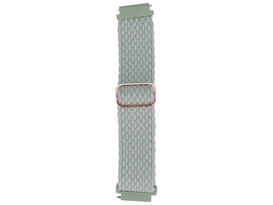 Pasek do smartwatcha GlacierX Slide Strap Nylon Sage Green 20mm Szałwiowy