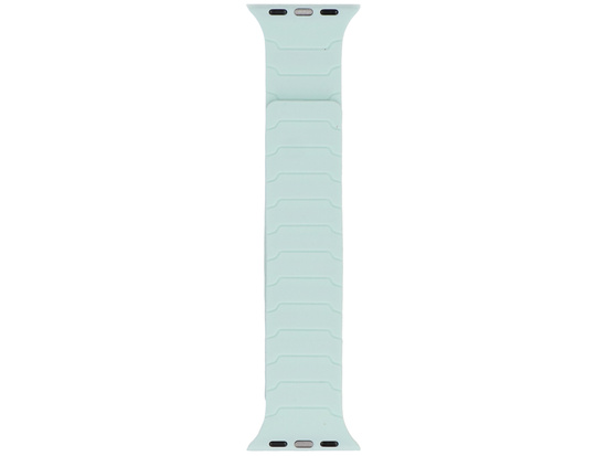 Pasek do smartwatcha GlacierX Silicone Magnetic ExoStripe Mint Green do Apple Watch 38/40/41mm Miętowy