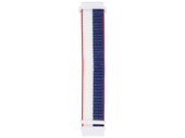 Pasek do smartwatcha GlacierX Grip Strap Nylon Ocean Mist Atramentowo-biały 22mm