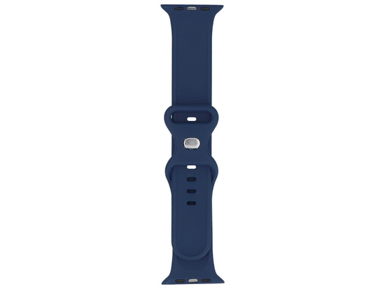 Pasek do smartwatcha GlacierX Silicone Pin&Loop Band Navy Sprinkle do Apple Watch 42/44/45/49mm Granatowy