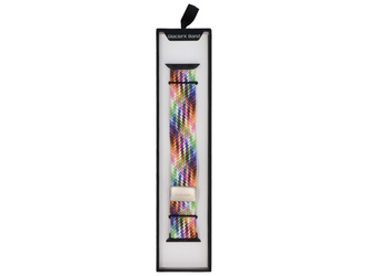 Pasek GlacierX Braided Magnetic Buckle Color Fusion do Apple Watch 38/40/41mm Wielokolorowy