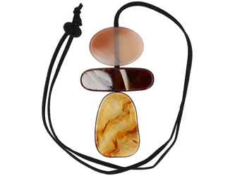 Naszyjnik Bohema Brązowy