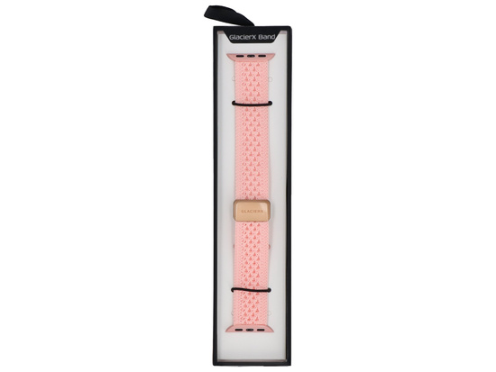 Pasek GlacierX Nylon Dot Magnetic Buckle Rose do Apple Watch 38/40/41mm Różowy