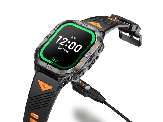 Neuer Smartwatch GlacierX Drift Black GX-DC72