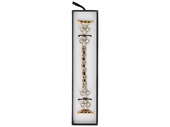 Bransoleta do smartwatcha GlacierX Zirconia Cross Chain Bracelet Gold do Apple Watch 38/40/41mm złoty