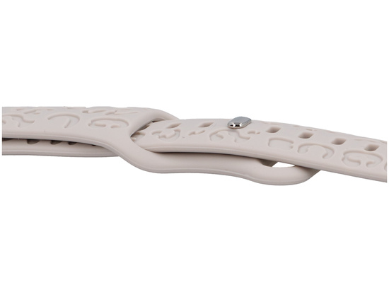 Pasek do smartwatcha GlacierX Silicone Leopard Ivory do Apple Watch 38/40/41mm Śmietankowy