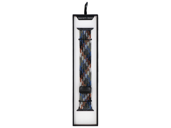 Pasek GlacierX Braided Magnetic Buckle Terra Flame do Apple Watch 42/44/45/49mm Wielokolorowy
