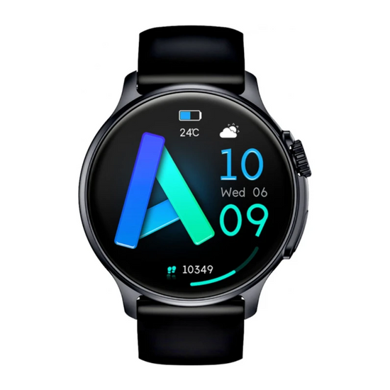 Neuer Smartwatch GlacierX Polaris Black GX-PC58