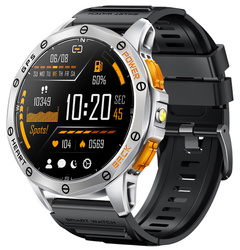 Neuer Smartwatch GlacierX Deca Silver GX-DS67