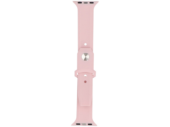 Neues Armband für die Smartwatch GlacierX Silicone Synthwave Pale Pink für die Apple Watch 38/40/41mm Rosa