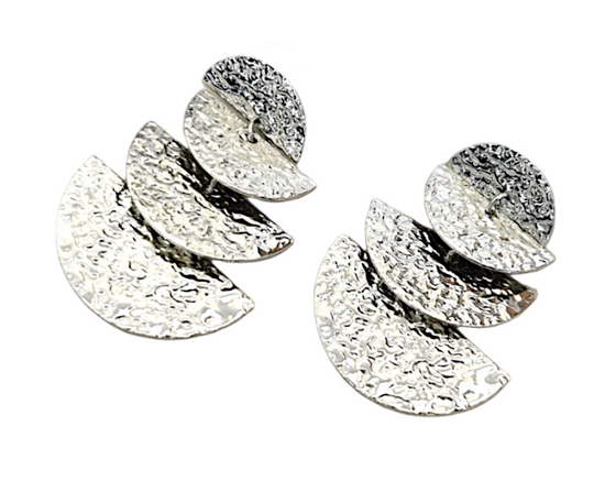 Ohrringe Wellen Silber