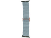 Neues GlacierX Geflochtener SlideLock Armband Sage Blue für Apple Watch 38/40/41mm Salbeigrün Blau