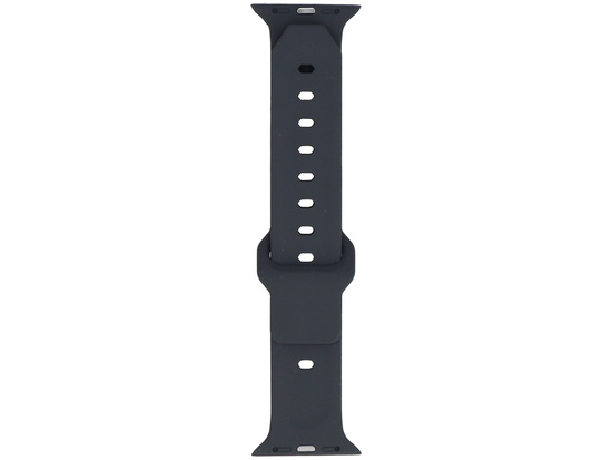 Pasek do smartwatcha GlacierX Silicone Wave Anthracite Grey do Apple Watch 38/40/41mm Antracytowy