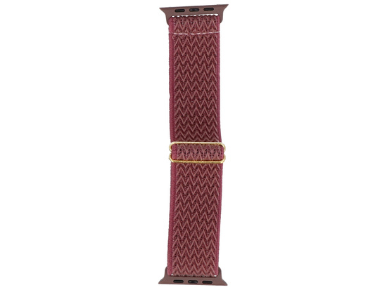 Pasek GlacierX Braided SlideLock Dusty Mauve do Apple Watch 38/40/41mm Wrzosowy