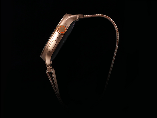 Nowy Smartwatch GlacierX Polaris Gold + Pasek mediolański