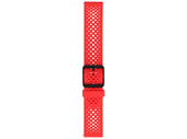 Pasek do smartwatcha GlacierX Silicone Air Dot Ice Red Czerwony 22mm