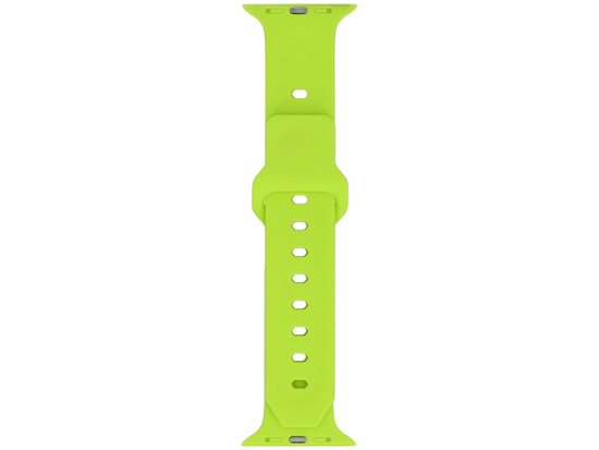 Pasek do smartwatcha GlacierX Silicone Wave Neon Lime do Apple Watch 42/44/45/49mm Limonkowy