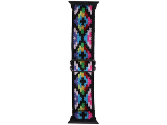 Pasek do smartwatcha GlacierX Nylon Nomad Threads Pixel Bloom do Apple Watch 38/40/41mm Wielokolorowy