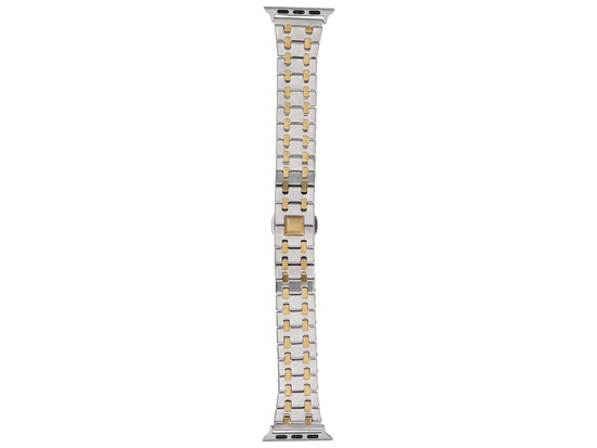 Bransoleta do smartwatcha GlacierX Modern Bicolor Silver&Gold do Apple Watch 38/40/41mm kolor Srebrno-złoty