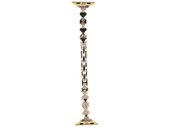 Bransoleta do smartwatcha GlacierX Zirconia Pearl Quatrefoil Chain Bracelet Gold do Apple Watch 38/40/41mm złoty