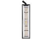 Bransoleta do smartwatcha GlacierX Modern Bicolor Silver&Gold do Apple Watch 38/40/41mm kolor Srebrno-złoty