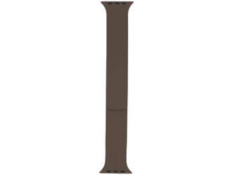 Pasek do smartwatcha GlacierX Silicone Smooth Grained Magnetic Olive Grey do Apple Watch 42/44/45/49mm Szaro-oliwkowy