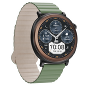 Neuer Smartwatch GlacierX Theron Black + Band GX-T248