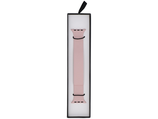 Pasek do smartwatcha GlacierX Silicone Smooth Grained Magnetic Dusty Pink do Apple Watch 38/40/41mm Różowy