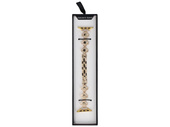 Bransoleta do smartwatcha GlacierX Zirconia Moderne Chain Bracelet Gold do Apple Watch 38/40/41mm złoty