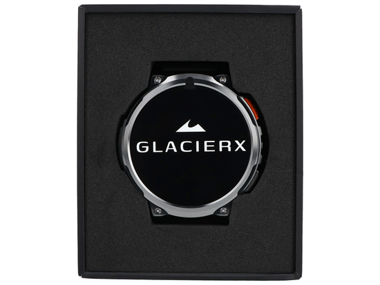 Neuer Smartwatch GlacierX Giant Black GX-G241