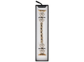 Bransoleta do smartwatcha GlacierX Zirconia Cross Chain Bracelet Gold do Apple Watch 38/40/41mm złoty