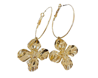 Kolczyki Koniczyna Złote