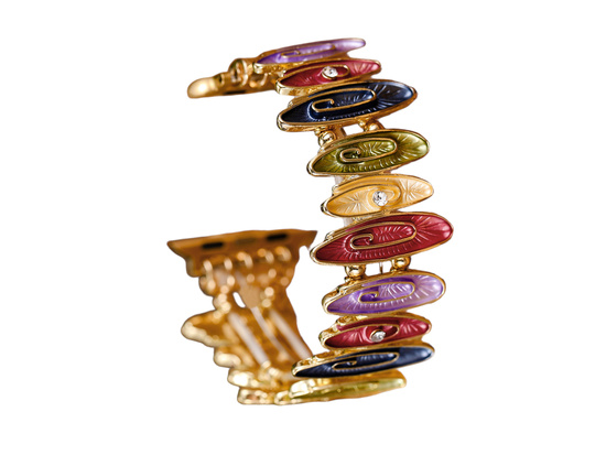 Neue Armbanduhr GlacierX Gleam Waves Stretch Bracelet Joyful Splash für Apple Watch 38/40/41mm Mehrfarbig