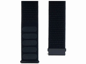 Neues Armband für Smartwatch GlacierX Grip Strap Nylon Schwarz 22mm