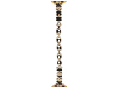 Bransoleta do smartwatcha GlacierX Zirconia Clover Chain Bracelet Gold do Apple Watch 38/40/41mm Złota