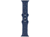 Pasek do smartwatcha GlacierX Silicone Pin&Loop Band Navy Sprinkle do Apple Watch 42/44/45/49mm Granatowy